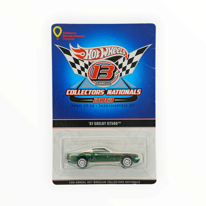 Hot Wheels '67 Shelby GT500 - Collectors Nationals (2013) Damaged Card