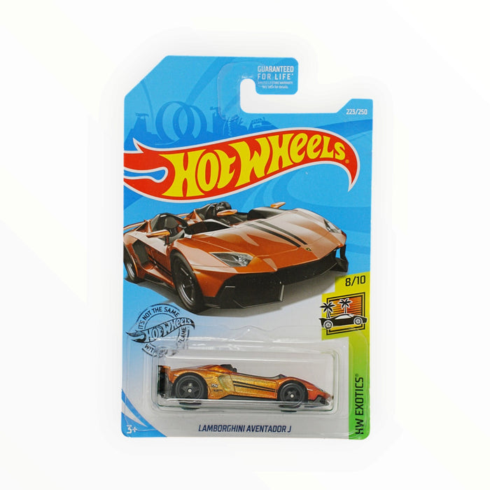 Hot Wheels Lamborghini Aventador J (Super Treasure Hunt) 2019 - 223/250 Misprint Paint Error
