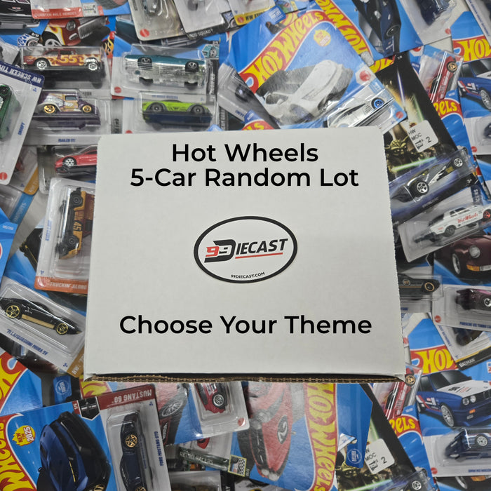 99Diecast Hot Wheels 5-Car Lot - New - Choose Your Theme!