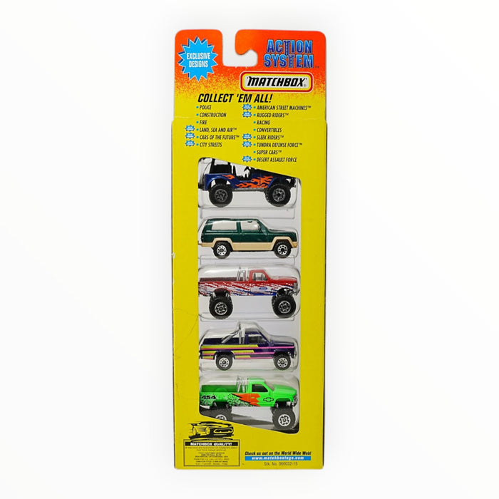 Matchbox Rugged Riders - 5-Packs (1997)
