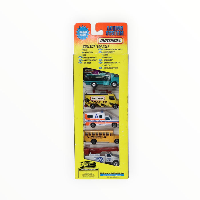 Matchbox City Streets - 5-Packs (1997)