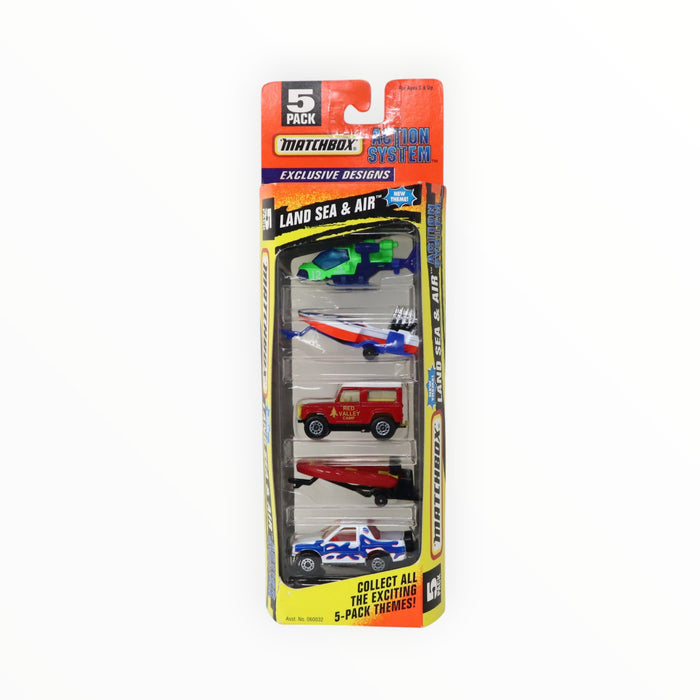Matchbox Land Sea & Air - 5-Packs (1997)