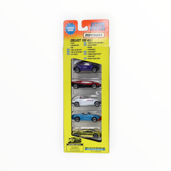 Matchbox Cars of the Future - 5-Packs (1997)