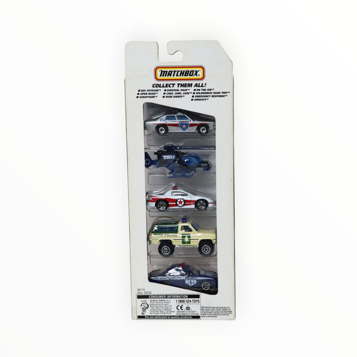 Matchbox Crime Patrol - 5-Packs (1998)