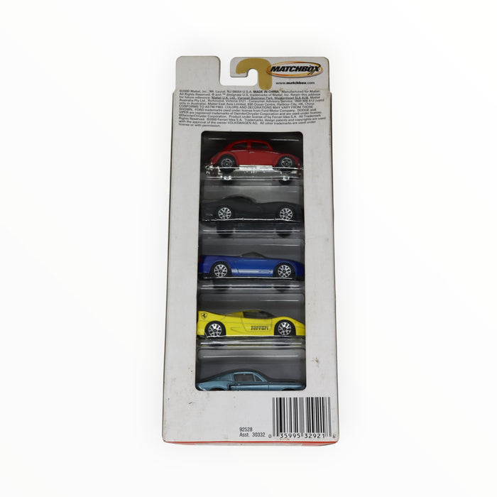 Matchbox More Cars, Cars, Cars - 5-Packs (2000)