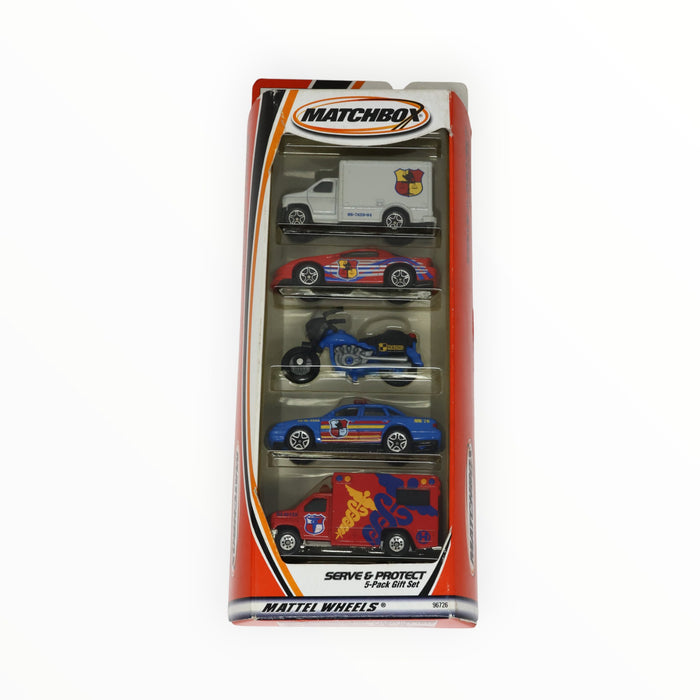 Matchbox Serve and Protect - 5-Packs (2000)