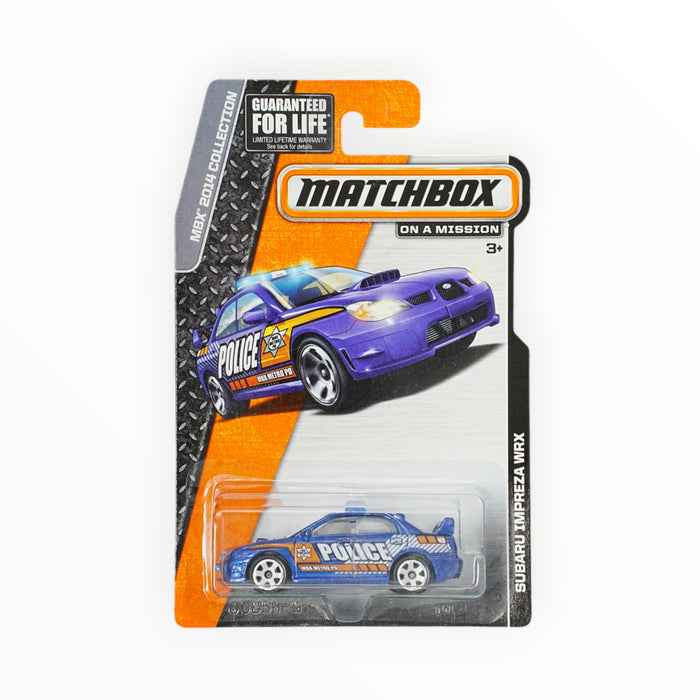 Matchbox Subaru Impreza Police - Mainline (2014) 93/120