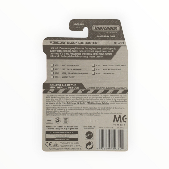 Matchbox Blockade Buster - Mainline (2014) 101/120