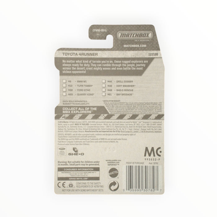 Matchbox Toyota 4Runner - Mainline (2015) 117/120