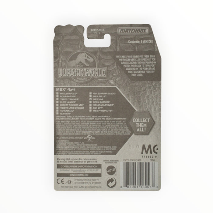 Matchbox MBX 4x4 - Jurassic World (2015)