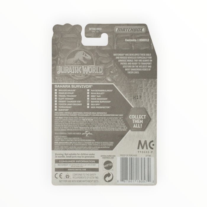 Matchbox Sahara Survivor - Jurassic World (2015)
