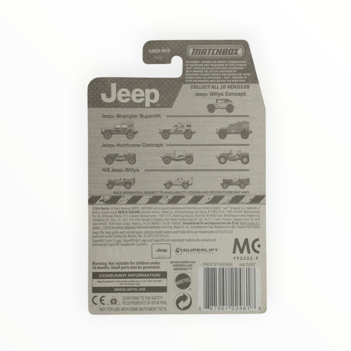 Matchbox Jeep Hurricane Concept - Jeep Series (2015) #6