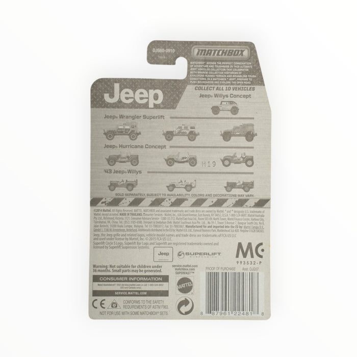 Matchbox Jeep Wrangler Superlift - Jeep Series (2015) #8
