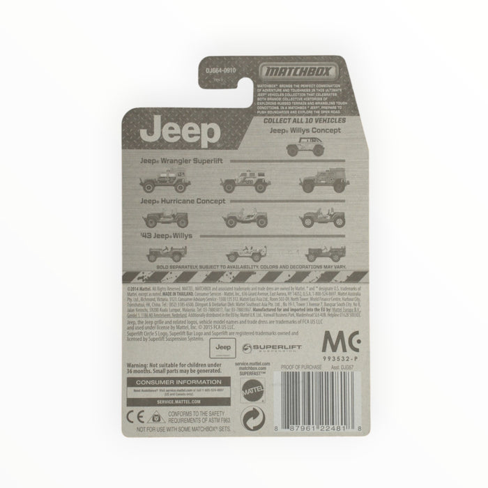 Matchbox Jeep Wrangler Superlift - Jeep Series (2015) #7