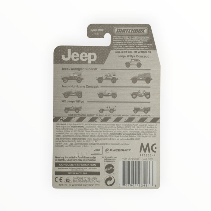 Matchbox Jeep Willys - Jeep Series (2015) #1