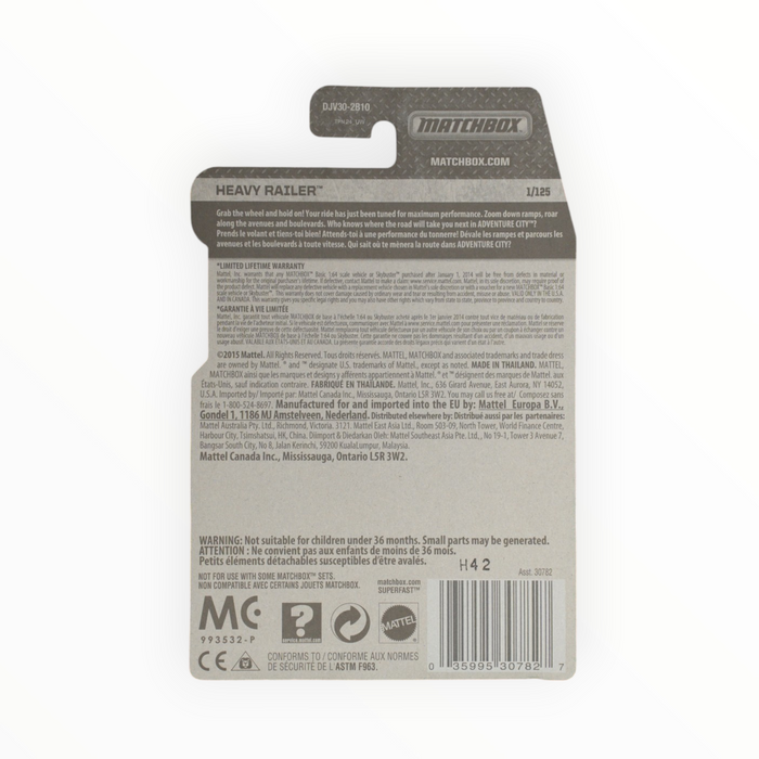 Matchbox Heavy Freighter - Mainline (2016) 1/125