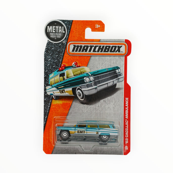Matchbox '63 Cadillac Amublance - Mainline (2016) 88/125