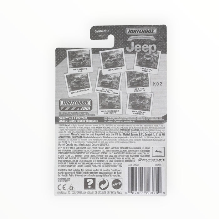 Matchbox Jeep Willys 4x4 - Jeep 75th Anniversary (2016) #5