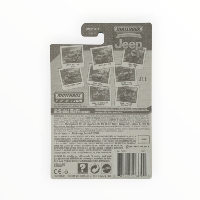Matchbox Jeep Willys - Jeep 75th Anniversary (2016) #3
