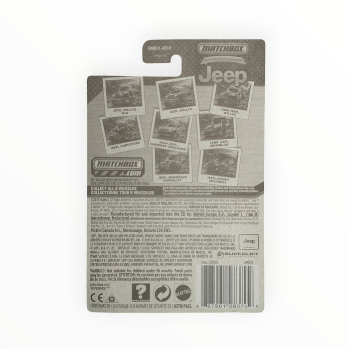 Matchbox 1998 Jeep Wrangler - Jeep 75th Anniversary (2016) #6