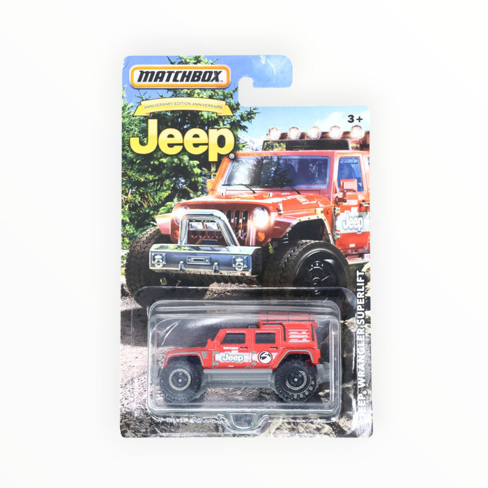 Matchbox Jeep Wrangler Superlift - Jeep 75th Anniversary (2016) #1