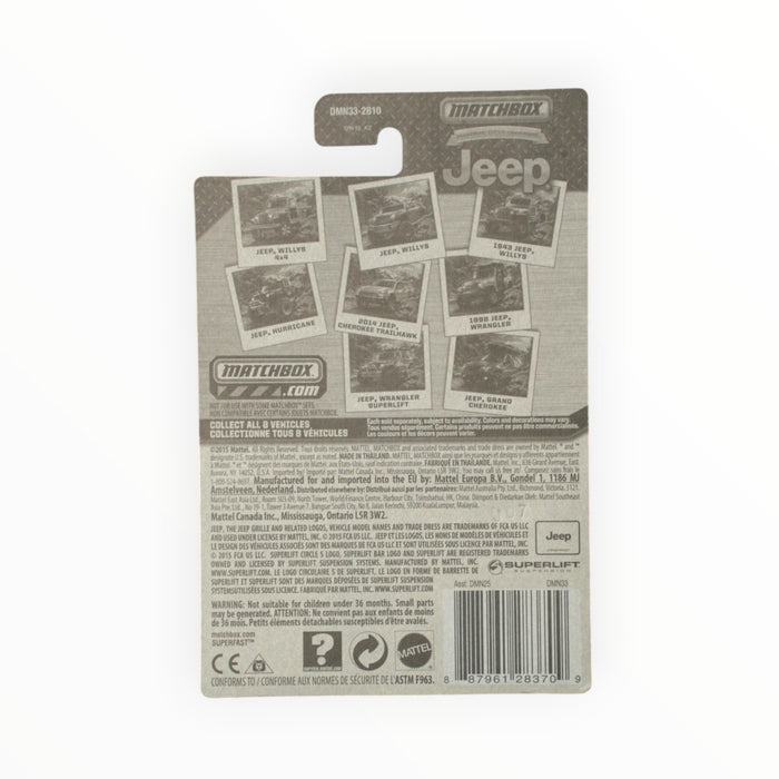 Matchbox Jeep Grand Cherokee - Jeep 75th Anniversary (2016) #7