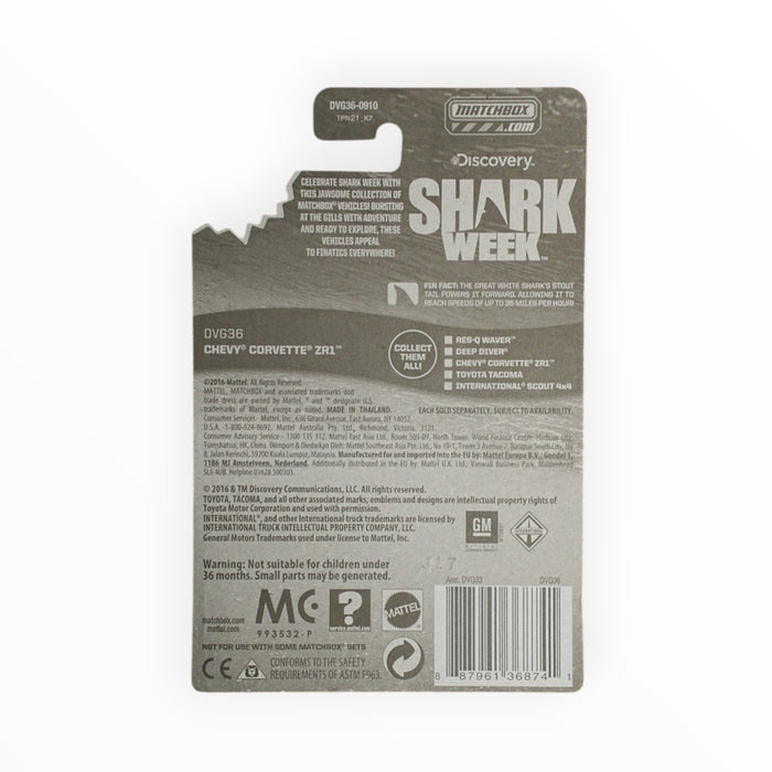 Matchbox Chevy Corvette ZR1 - Shark Week (2016) #3