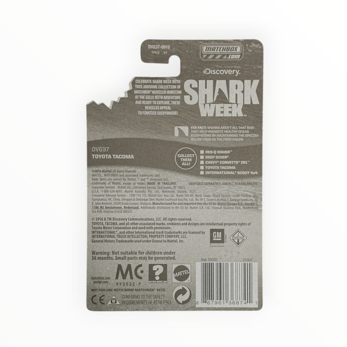 Matchbox Toyota Tacoma - Shark Week (2016) #4