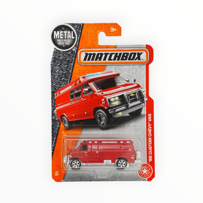Matchbox Custom '95 Chevy Van - Mainline (2017) 87/125