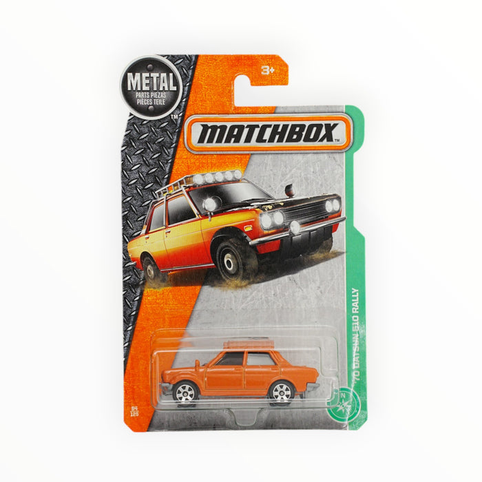 Matchbox '70 Datsun 510 - Mainline (2017) 94/100