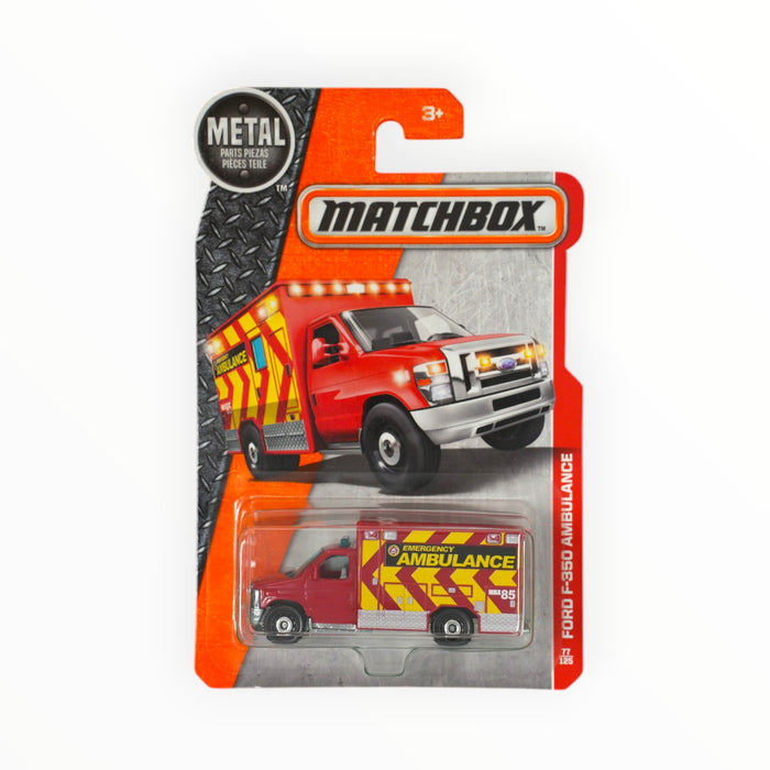 Matchbox Ford E-350 Ambulance - Mainline (2017) 77/125