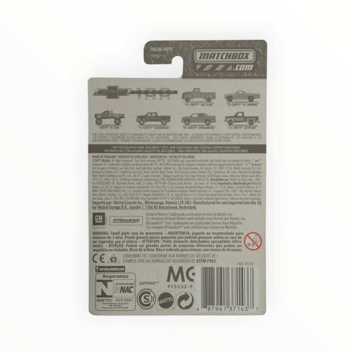 Matchbox Chevy K1500 - Chevy Trucks 100 Years (2018) #3