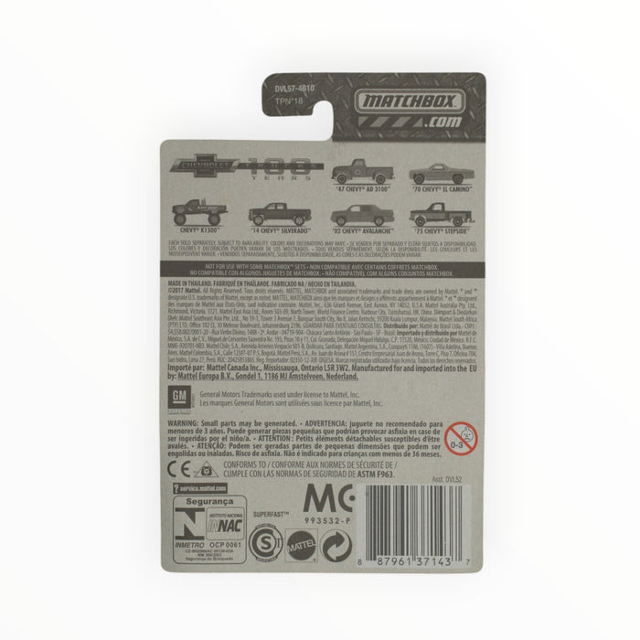 Matchbox '02 Chevrolet Avalanche - Chevy Trucks 100 Years (2018) #5