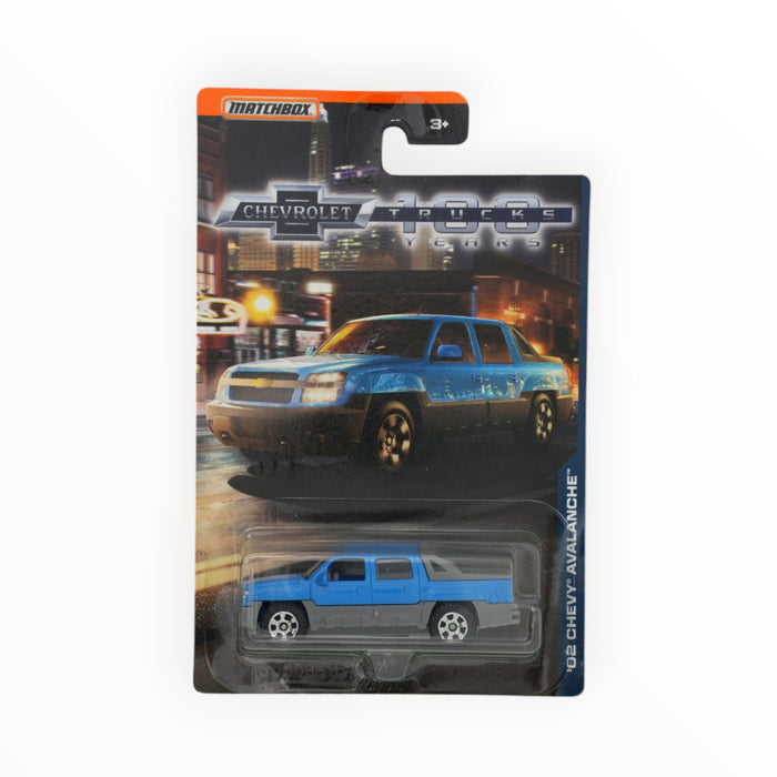 Matchbox '02 Chevrolet Avalanche - Chevy Trucks 100 Years (2018) #5