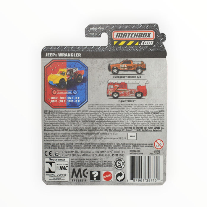 Matchbox Jeep Wrangler - Color Changers (2018) #1