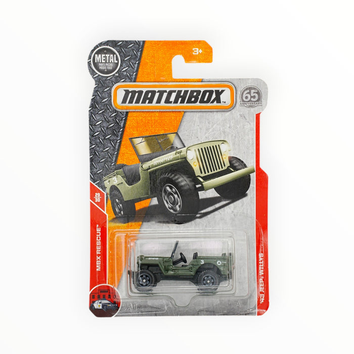 Matchbox '43 Jeep Willys - Mainline (2018) 121/125
