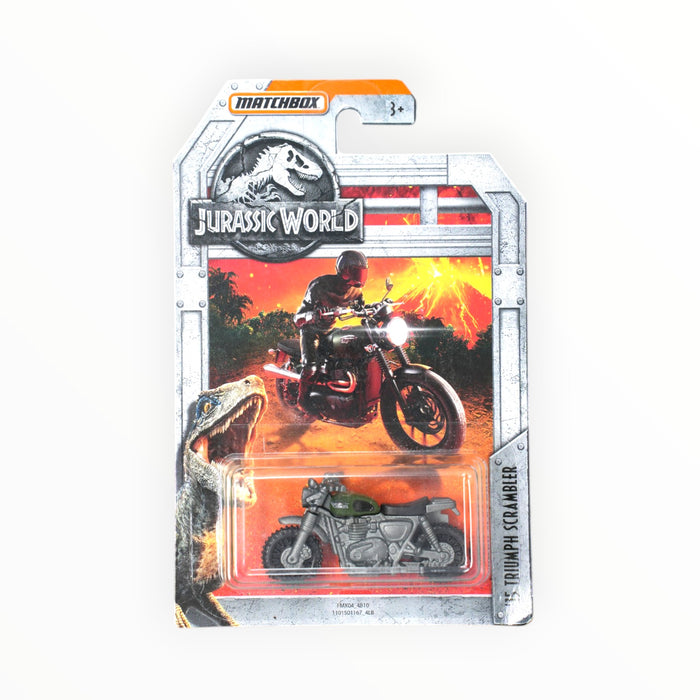 Matchbox '15 Triumph Scrambler - Jurassic World (2018) 11/18