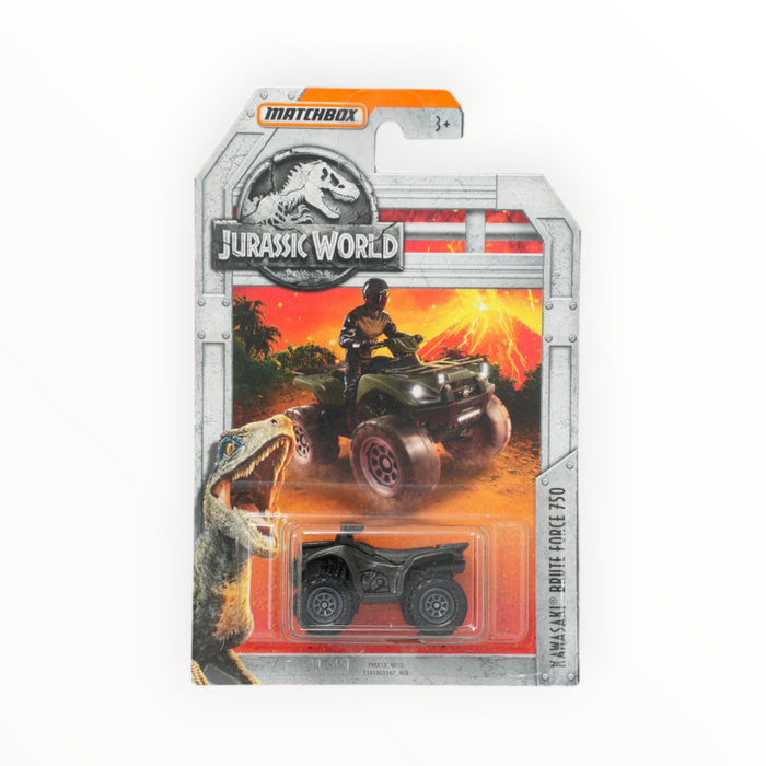 Matchbox Kawasaki Brute Force 750 - Jurassic World (2018) 12/18