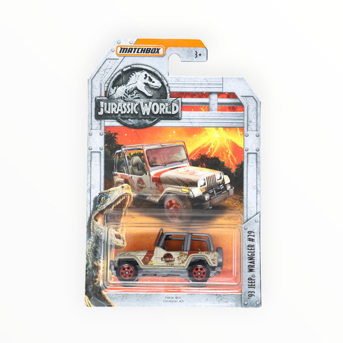 Matchbox '93 Jeep Wrangler #29 - Jurassic World (2018) 14/18