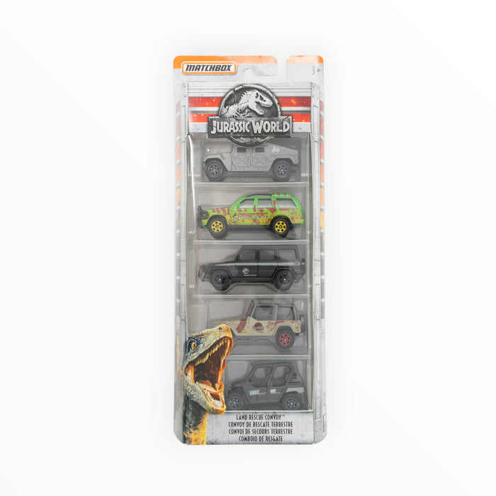 Matchbox Land Rescue Convoy - Jurassic World 5-Packs (2018) #3