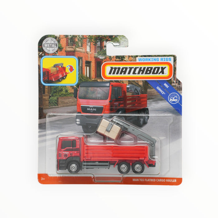 Matchbox MAN TGS Flatbed Cargo Hauler - Working Rigs (2019) 2/14