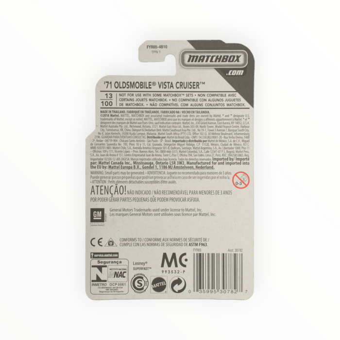 Matchbox 72 Oldsmobile Vista Cruiser - Mainline (2019) #13
