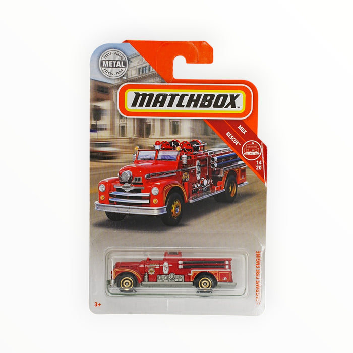 Matchbox Seagrave Fire Engine - Mainline (2019) #55