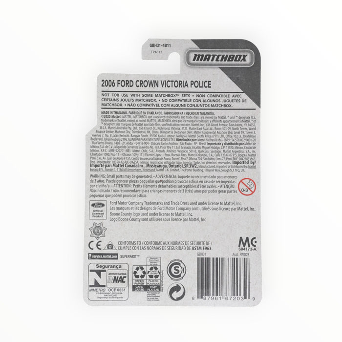 Matchbox 2006 Ford Crown Victoria Police - Moving Parts (2020) #15