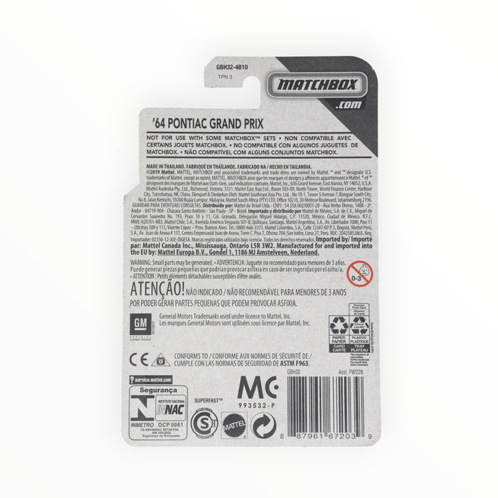 Matchbox '64 Pontiac Grand Prix - Moving Parts (2019) #14