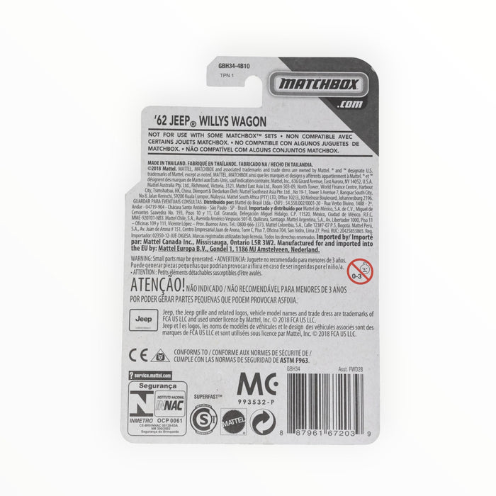 Matchbox '62 Jeep Willys Wagon - Moving Parts (2019) #5