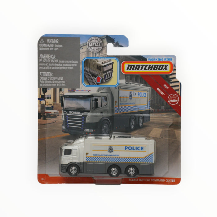 Matchbox Scania Tactical Command Center (New) - Working Rigs (2019) 10/14
