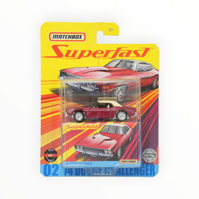 Matchbox '74 Dodge Challenger - Superfast (2020) #2