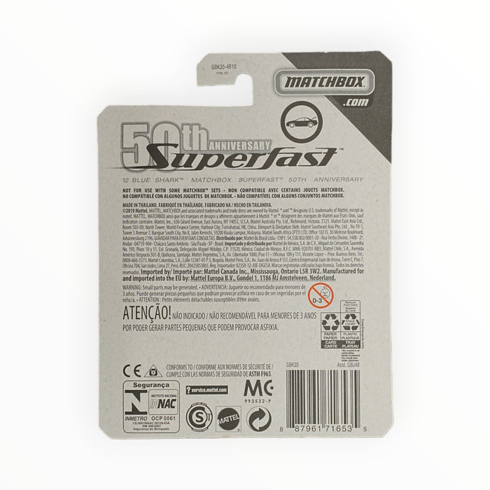 Matchbox Blue Shark - Superfast (2019) #12