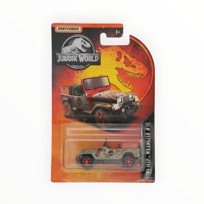 Matchbox '93 Jeep Wrangler #10 - Jurassic World (2019) 1/24